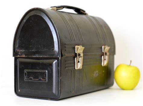 vintage metal dome lunch box|Metal Dome Lunch Boxes for sale .